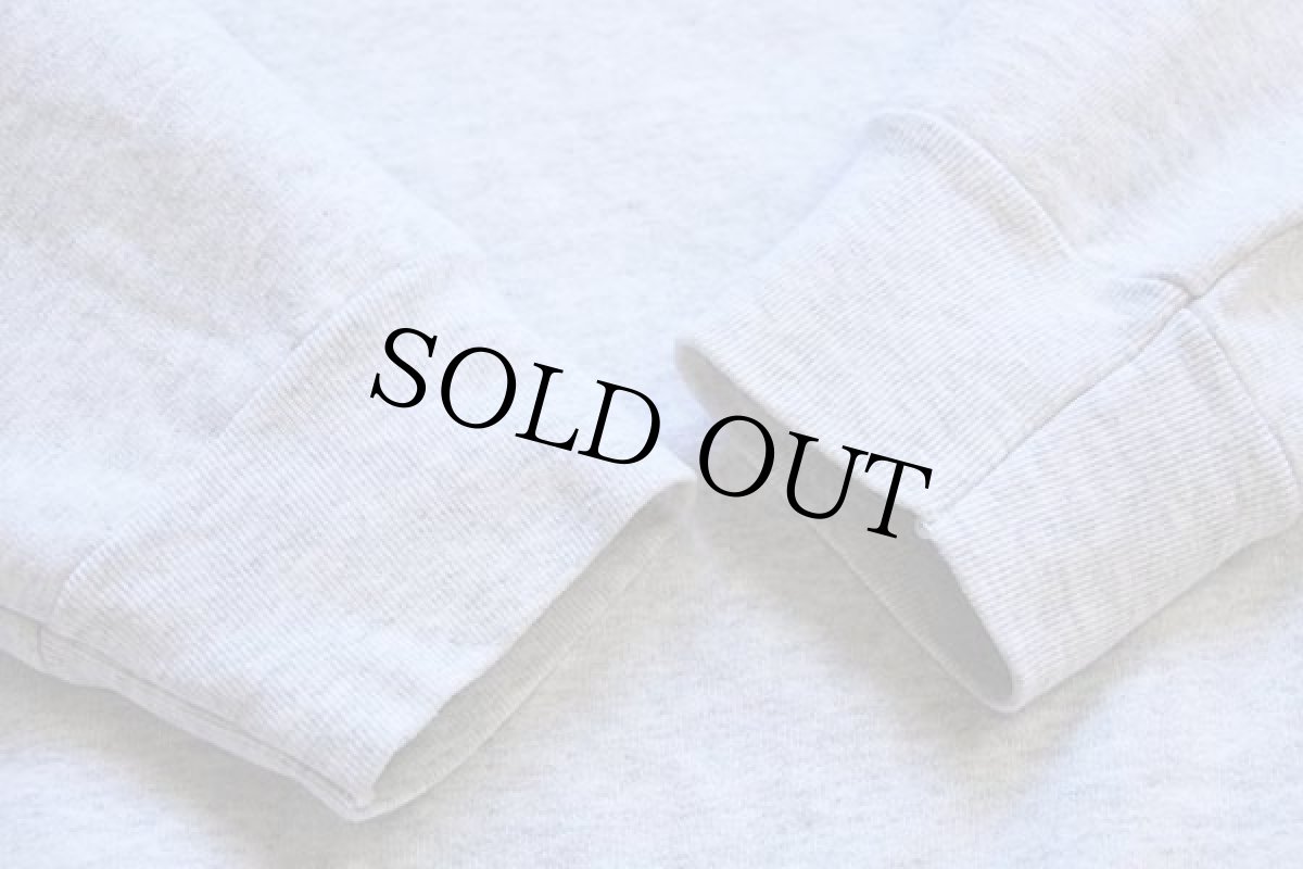 画像5: 90s USA製 COMMERCE 刺繍 スウェット 杢ライトグレー XL (5)