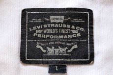 画像4: 90s 英国製 Levi'sリーバイス 70503 コーデュロイジャケット 4ポケット 白 L★ユーロ (4)