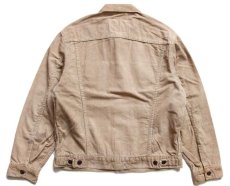 画像2: 90s Levi'sリーバイス 70503 コーデュロイジャケット 4ポケット 薄茶 M★ユーロ (2)