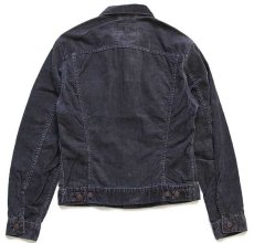 画像2: 90s Levi'sリーバイス 70500 コーデュロイジャケット チャコールグレー M★ユーロ (2)