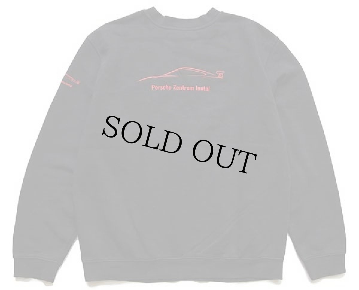画像2: Porsche Zentrum Inntal ポルシェ パッチ&刺繍入り スウェット 黒 XL (2)