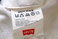 画像5: 90s 英国製 Levi'sリーバイス 70503 コーデュロイジャケット 4ポケット 白 L★ユーロ (5)