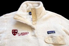 画像3: patagoniaパタゴニア ST.LAWRENCE UNIVERSITY 刺繍 RE-TOOLリツール POLARTEC フリース スナップT RWX W-M (3)