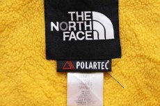 画像4: THE NORTH FACEノースフェイス デナリ ツートン 切り替え POLARTEC フリースベスト 黒×黄 W-L (4)