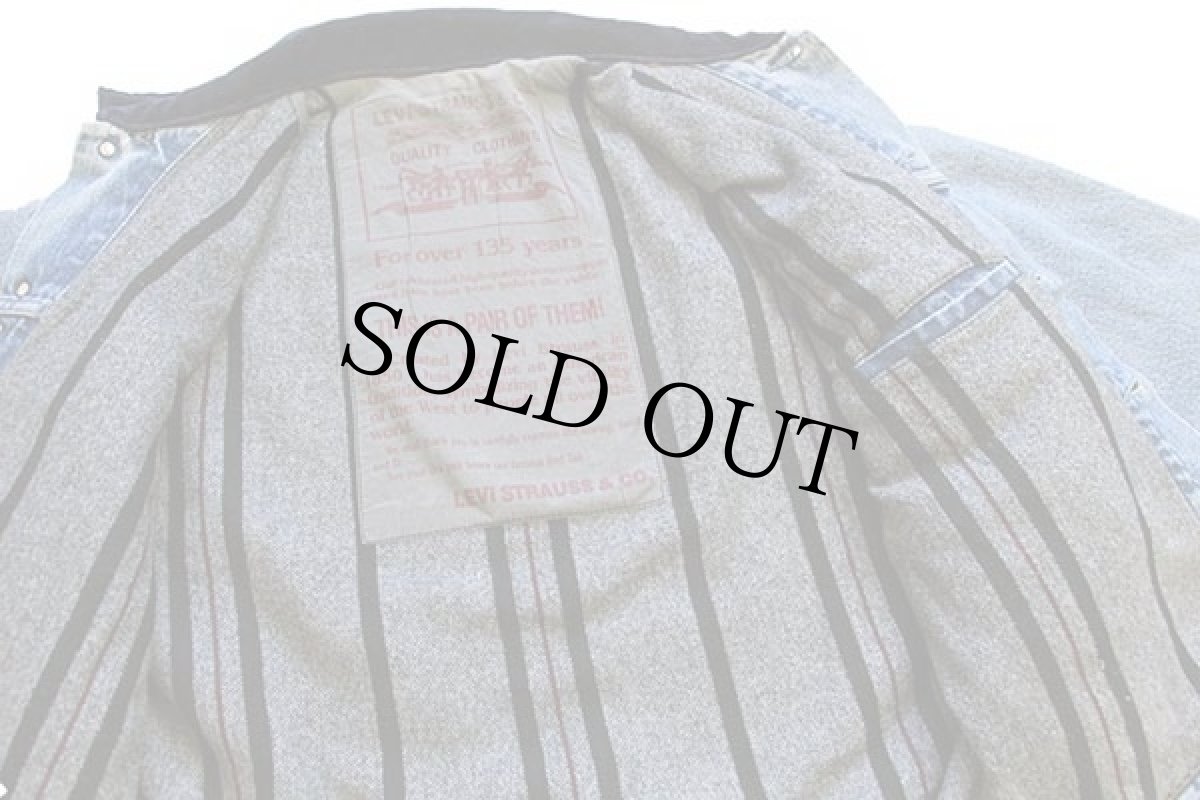 画像4: 80s Levi'sリーバイス 70602 ブランケットライナー デニムジャケット 4ポケット カスタム S★ユーロ (4)