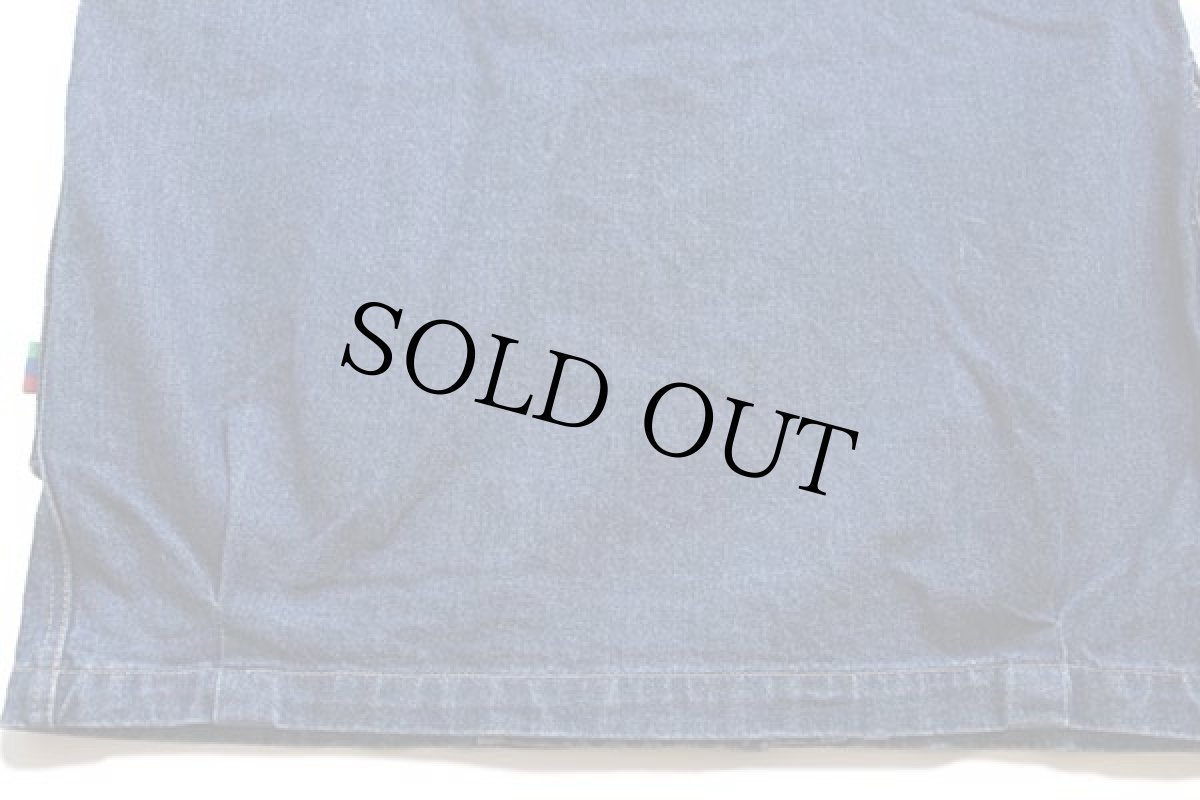 画像7: 80s イタリア製 h.i.s デニム ダッフルコート (7)