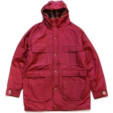 画像1: 80s L.L.Bean BAXTER STATE PARKA ウールライナー マウンテンパーカー バーガンディ (1)