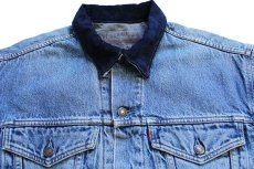 画像3: 80s Levi'sリーバイス 70602 ブランケットライナー デニムジャケット 4ポケット カスタム S★ユーロ (3)