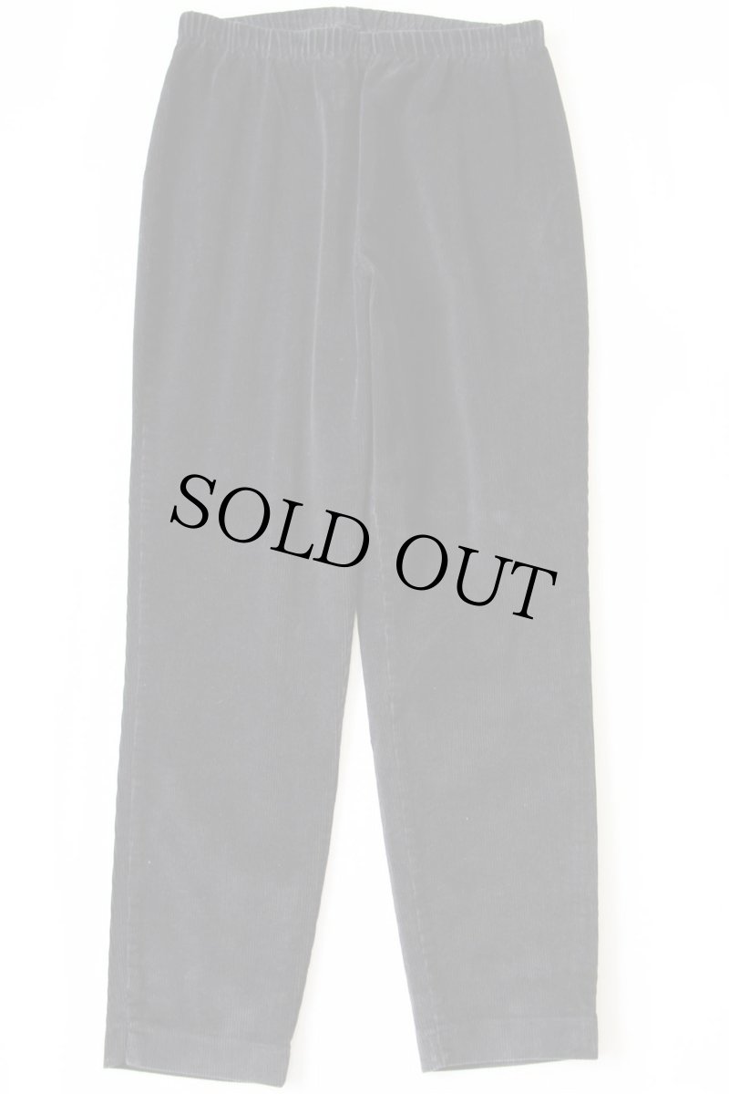 画像2: 90s USA製 HONORS ストレッチ コーデュロイ イージーパンツ 黒 XL (2)