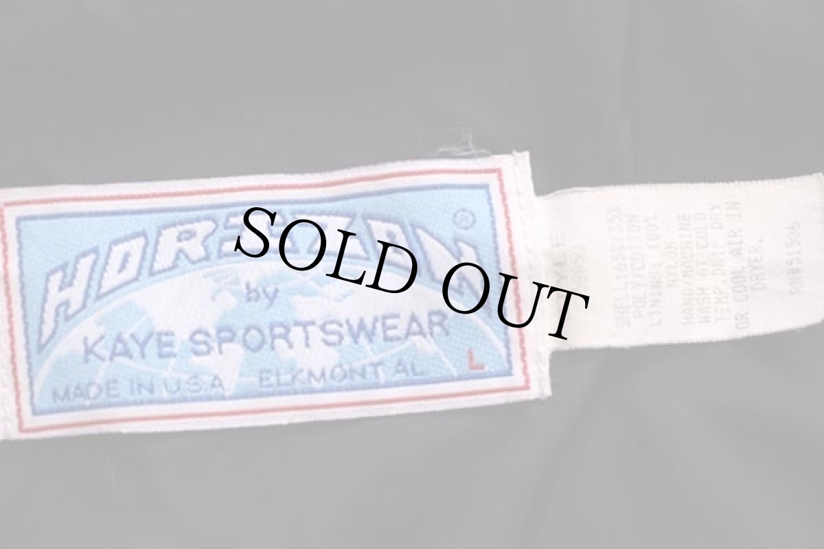 画像4: 90s USA製 HORIZON Coca-Colaコカコーラ ロゴ刺繍 ジャケット 赤 L (4)