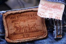 画像6: 90s カナダ製 Levi'sリーバイス 619 デニムパンツ w34 L32 (6)