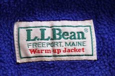 画像4: 90s L.L.Bean ウォームアップ フリースライナー ナイロンジャケット 赤 (4)