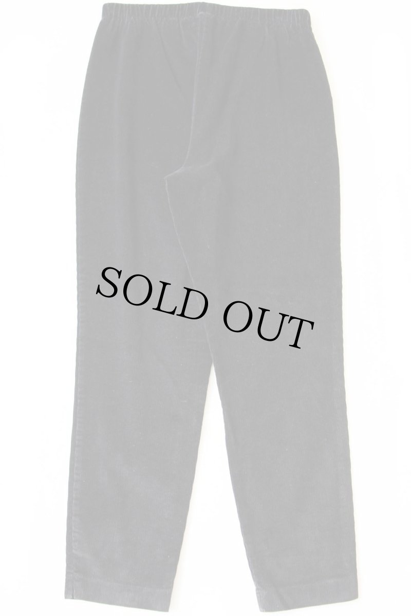 画像3: 90s USA製 HONORS ストレッチ コーデュロイ イージーパンツ 黒 XL (3)