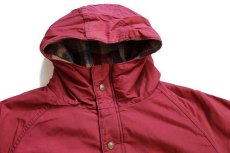 画像3: 80s L.L.Bean BAXTER STATE PARKA ウールライナー マウンテンパーカー バーガンディ (3)