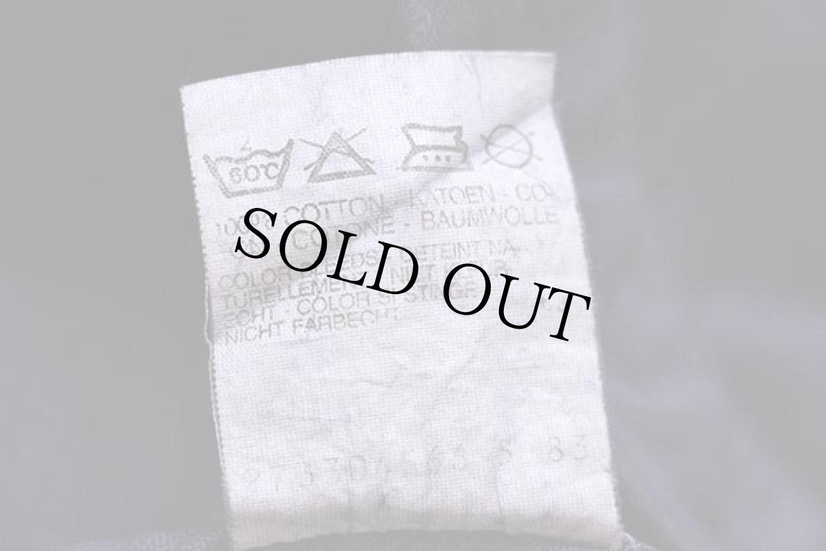 画像5: 80s フランス製 Levi'sリーバイス カットオフ カラーデニムベスト カスタム 後染め ナス紺★ユーロ (5)