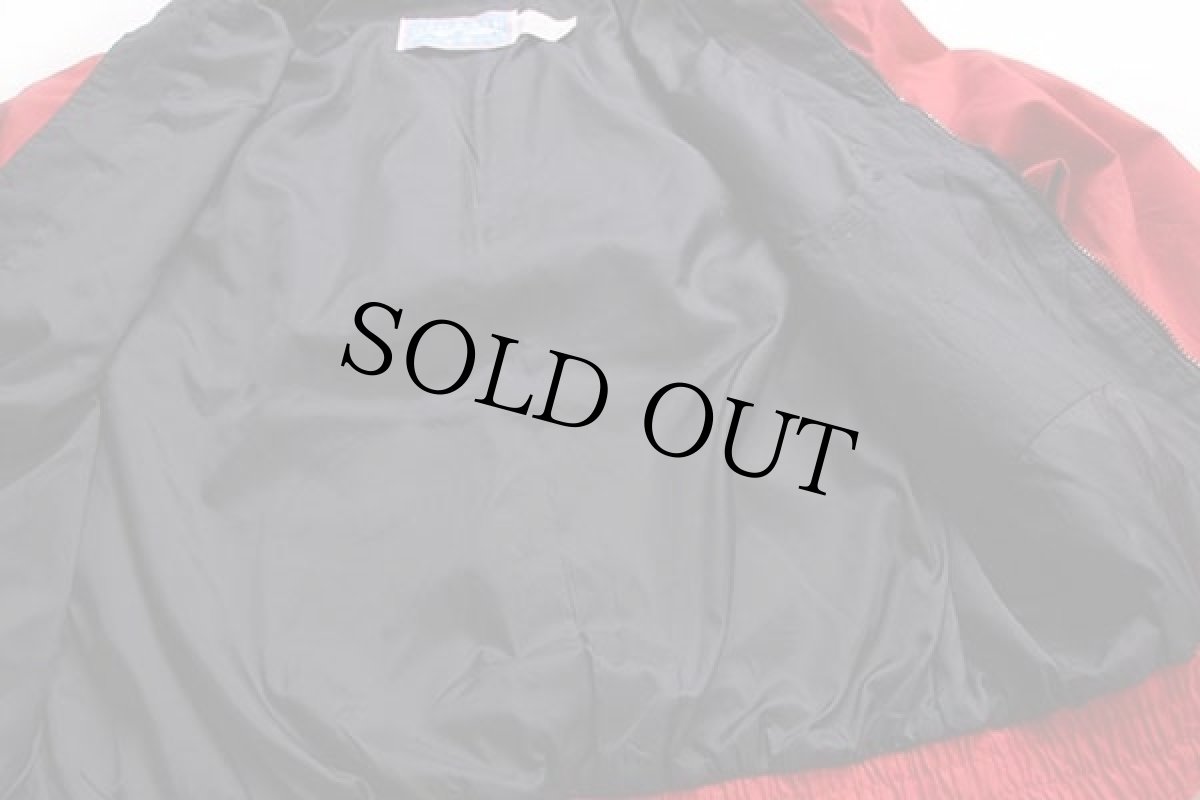 画像5: 90s USA製 HORIZON Coca-Colaコカコーラ ロゴ刺繍 ジャケット 赤 L (5)