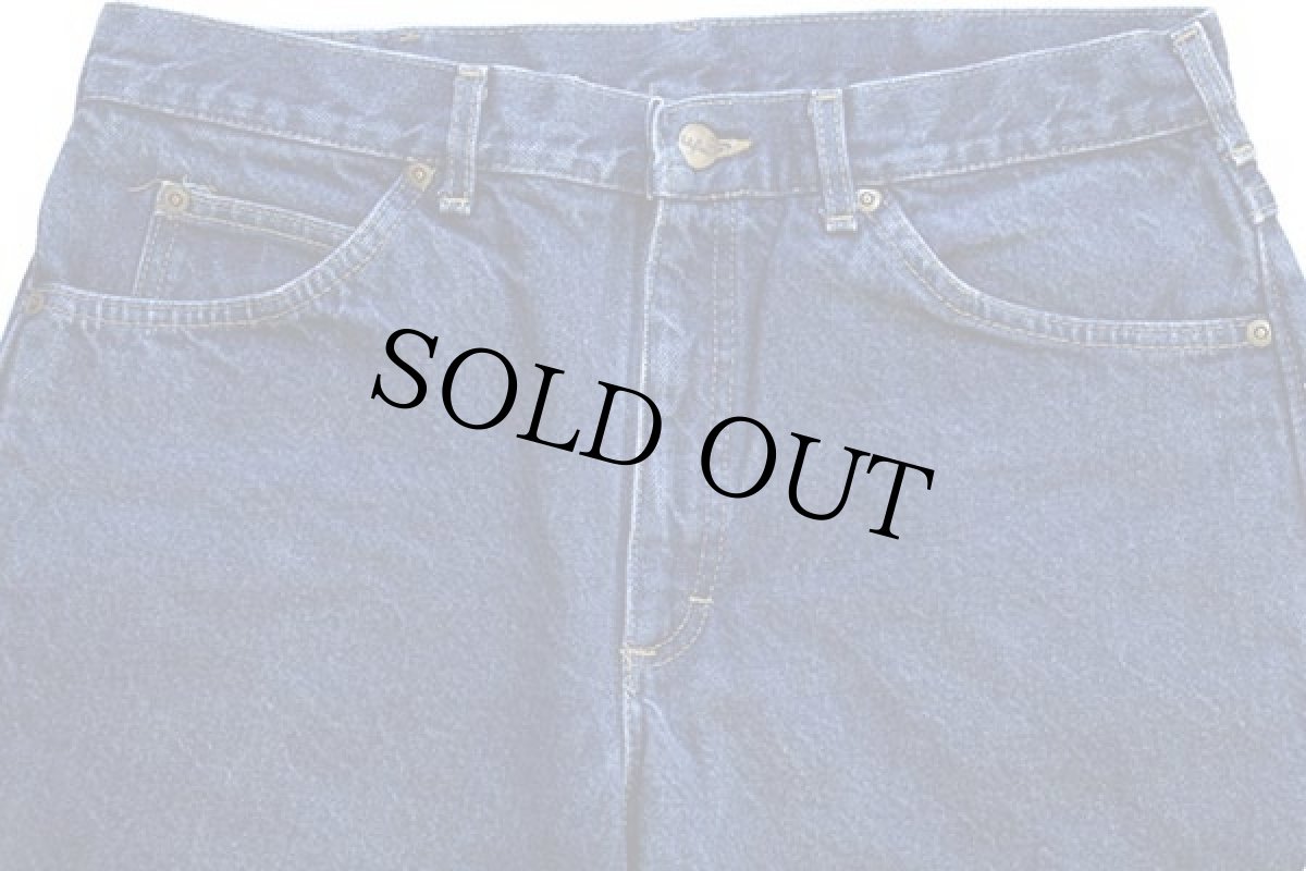 画像4: 90s USA製 L.L.Bean タータンチェック ネルライナー デニムパンツ w34 L30★Leeリー (4)