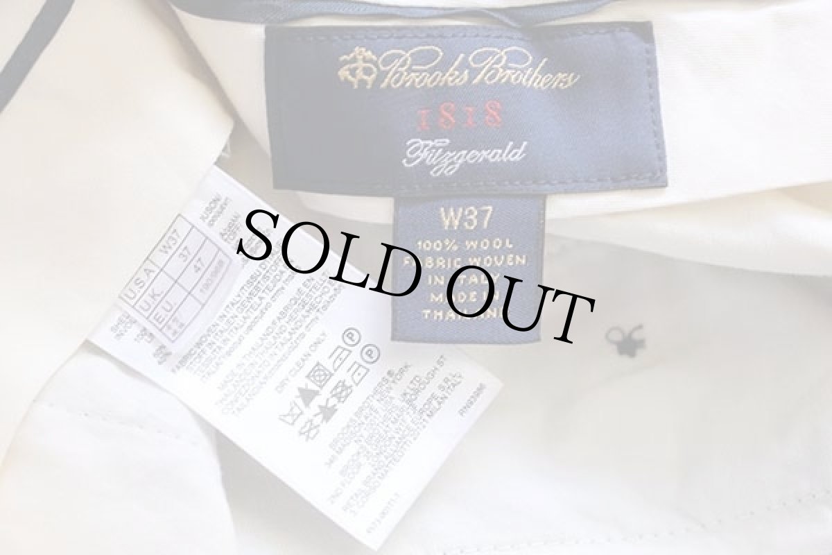 画像5: Brooks Brothersブルックスブラザーズ GUABELLO タータンチェック スラックス ウールパンツ w37 (5)