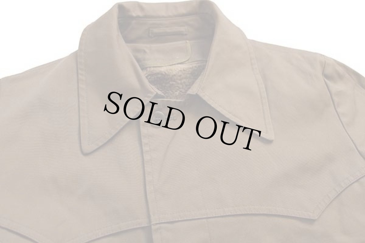 画像3: 70s LONDON FOG ボアライナー付き キャンバス ステンカラーコート 茶 40R (3)