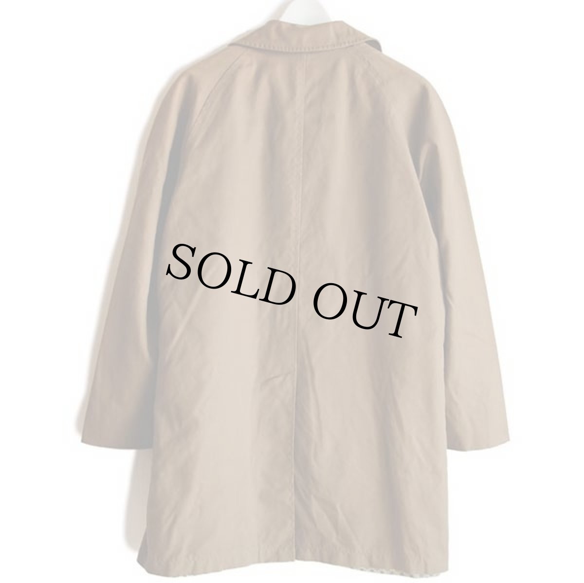 画像2: 70s LONDON FOG ボアライナー付き キャンバス ステンカラーコート 茶 40R (2)