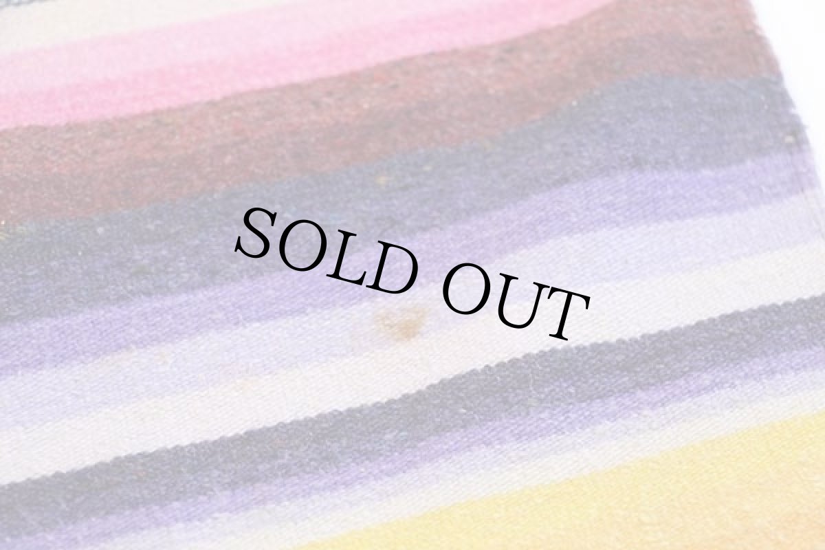 画像6: ビンテージ メキシカン ラグ サラペ (6)