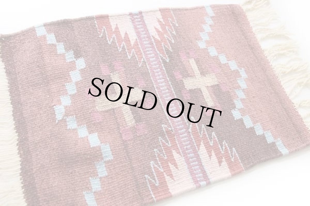 画像5: ネイティブ柄 ラグ マット (5)