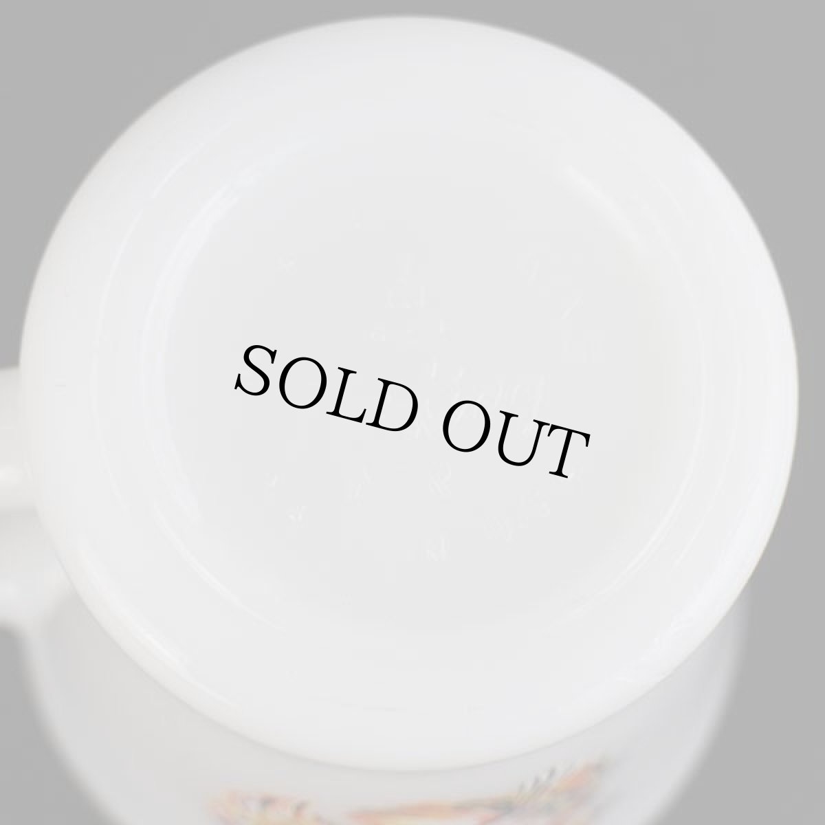 画像4: 60s USA製 Fire-Kingファイヤーキング エッソタイガー Dハンドルマグ カップ (4)