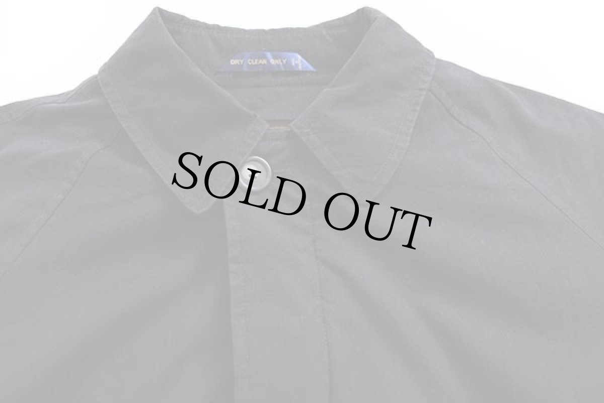 画像3: 90s CHAPS ラルフローレン キルティングライナー付き ステンカラーコート 黒 L (3)