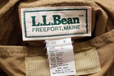 画像4: 80s USA製 L.L.Bean リバーシブル ブロックチェック ウール×ナイロン ベスト カーキ L (4)