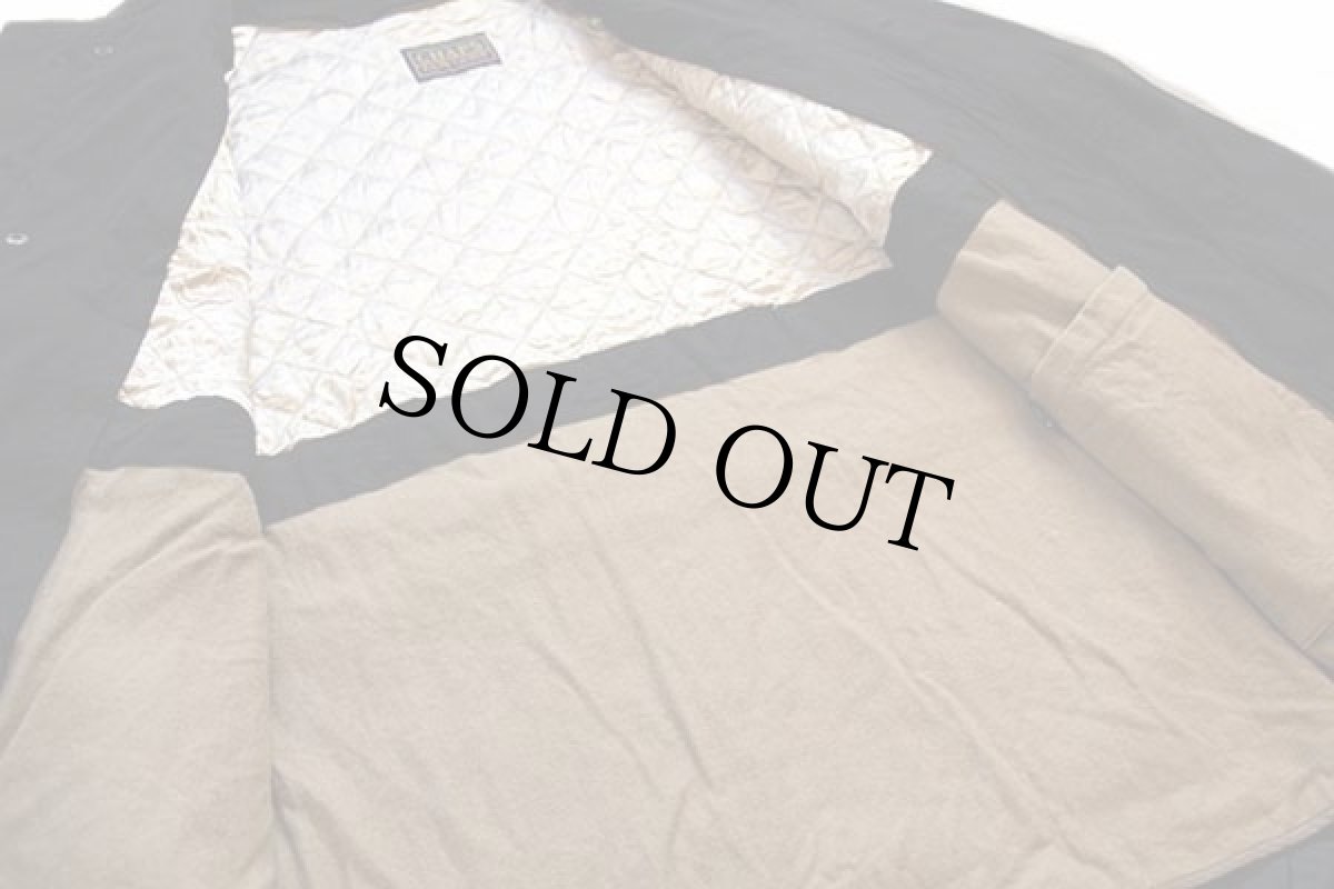 画像5: 90s CHAPS ラルフローレン キルティングライナー付き ステンカラーコート 黒 L (5)