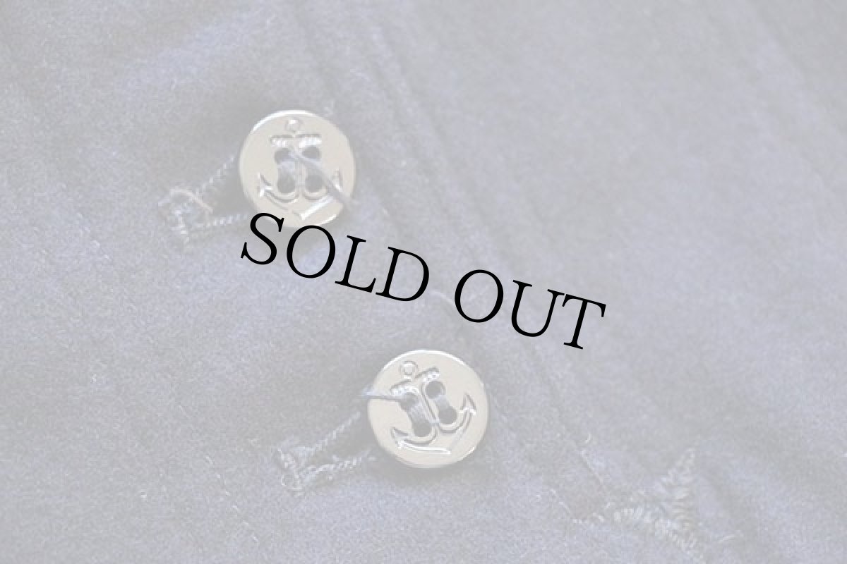 画像8: 60s 米軍 U.S.NAVY メルトン ウール セーラーパンツ 濃紺 31 R (8)