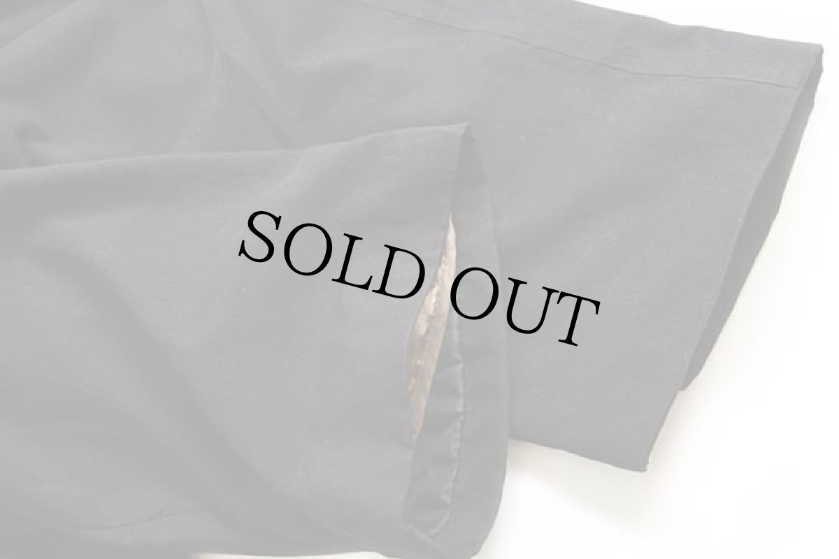 画像6: 90s CHAPS ラルフローレン キルティングライナー付き ステンカラーコート 黒 L (6)