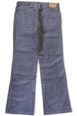 画像3: 90s USA製 JCPenney PLAIN POCKETS コーデュロイパンツ グレー w34 L30 (3)