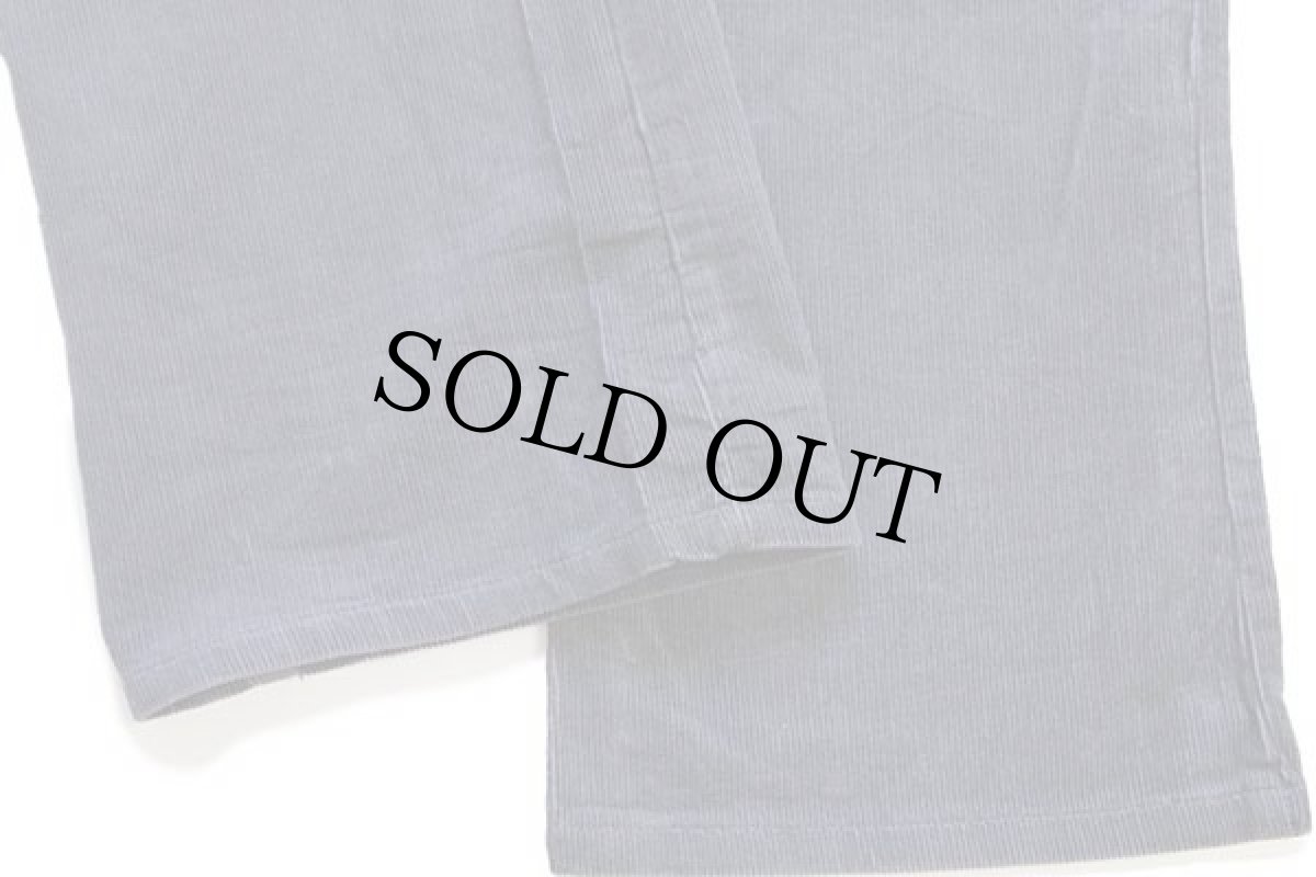 画像7: 90s USA製 JCPenney PLAIN POCKETS コーデュロイパンツ グレー w34 L30 (7)