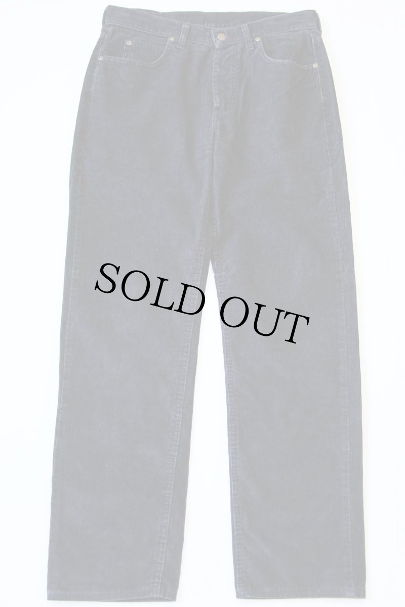 画像2: 90s Leeリー コーデュロイパンツ 黒 w33★ユーロ (2)