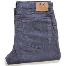 画像1: 90s USA製 JCPenney PLAIN POCKETS コーデュロイパンツ グレー w34 L30 (1)