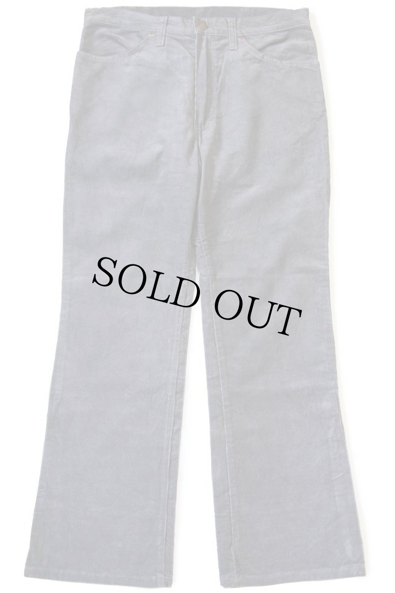 画像2: 90s USA製 JCPenney PLAIN POCKETS コーデュロイパンツ グレー w34 L30 (2)