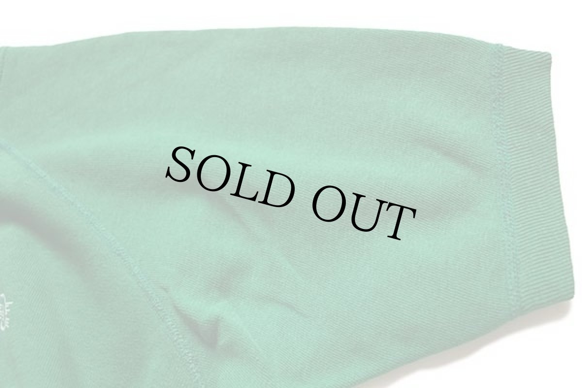 画像6: 70s ARTEX Santa Anita 馬 両面 フロッキープリント 半袖スウェット 緑 M (6)