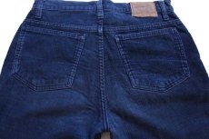 画像4: 80s Levi'sリーバイス 630 コーデュロイパンツ 紺 w30★ユーロ (4)