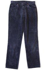 画像2: 90s フランス製 Levi'sリーバイス 631 コーデュロイパンツ チャコールグレー w30★ユーロ (2)