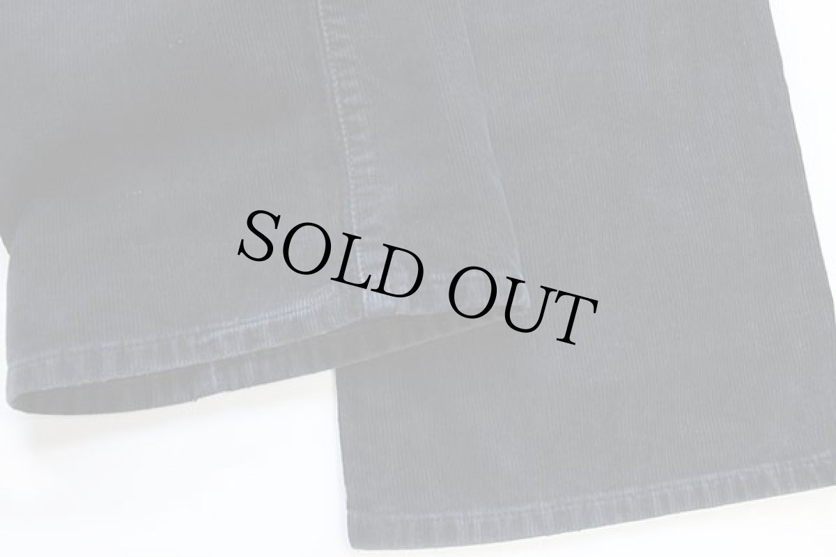 画像7: 00s ルーマニア製 Levi'sリーバイス 507 コーデュロイパンツ 黒 w32 L32★ユーロ (7)