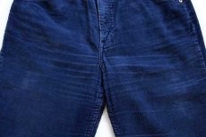 画像7: 80s Levi'sリーバイス 630 コーデュロイパンツ 紺 w30★ユーロ (7)