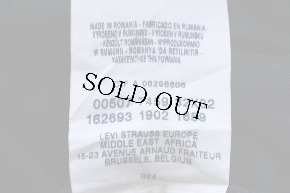 画像6: 00s ルーマニア製 Levi'sリーバイス 507 コーデュロイパンツ 黒 w32 L32★ユーロ (6)