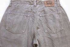 画像5: 90s イタリア製 Levi'sリーバイス 551 コーデュロイパンツ グレーベージュ w34 L32★ユーロ (5)