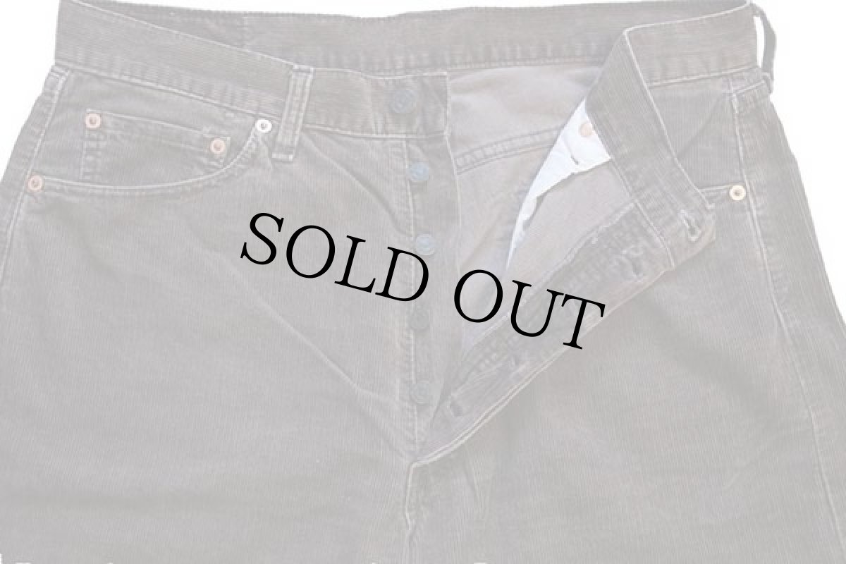 画像4: 90s Levi'sリーバイス 551 コーデュロイパンツ 焦げ茶 w36★ユーロ (4)