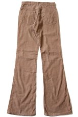 画像3: 70s USA製 Levi'sリーバイス 646 コーデュロイパンツ ベージュ w30 L34★ベルボトム (3)