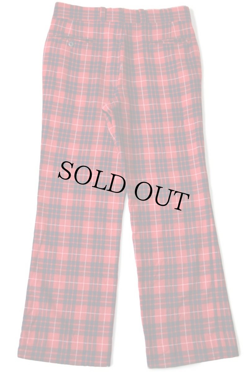 画像3: 70s USA製 PENDLETONペンドルトン タータンチェック ウールパンツ w35 (3)