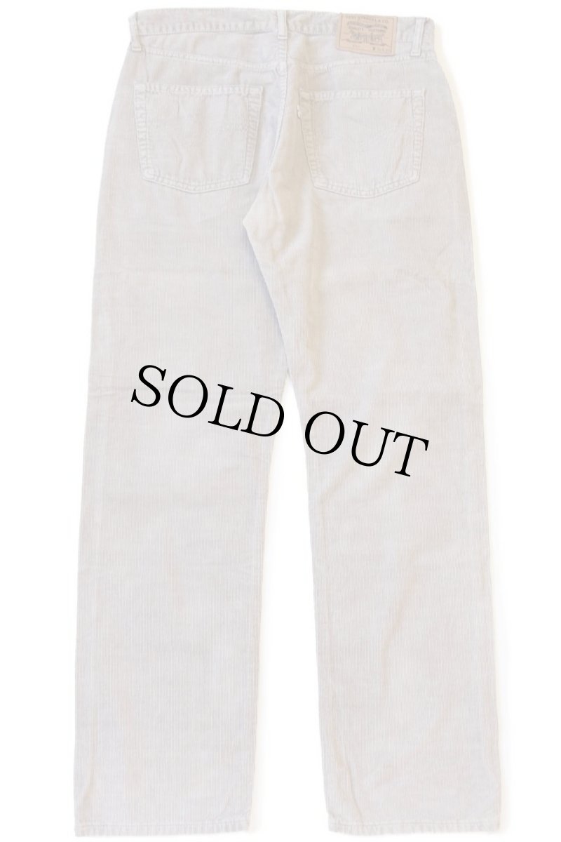 画像3: 90s イタリア製 Levi'sリーバイス 551 コーデュロイパンツ グレーベージュ w34 L32★ユーロ (3)