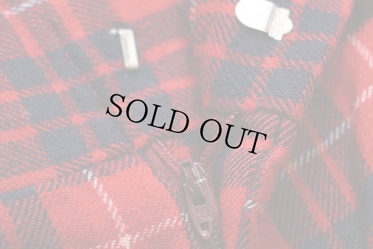 画像7: 70s USA製 PENDLETONペンドルトン タータンチェック ウールパンツ w35 (7)