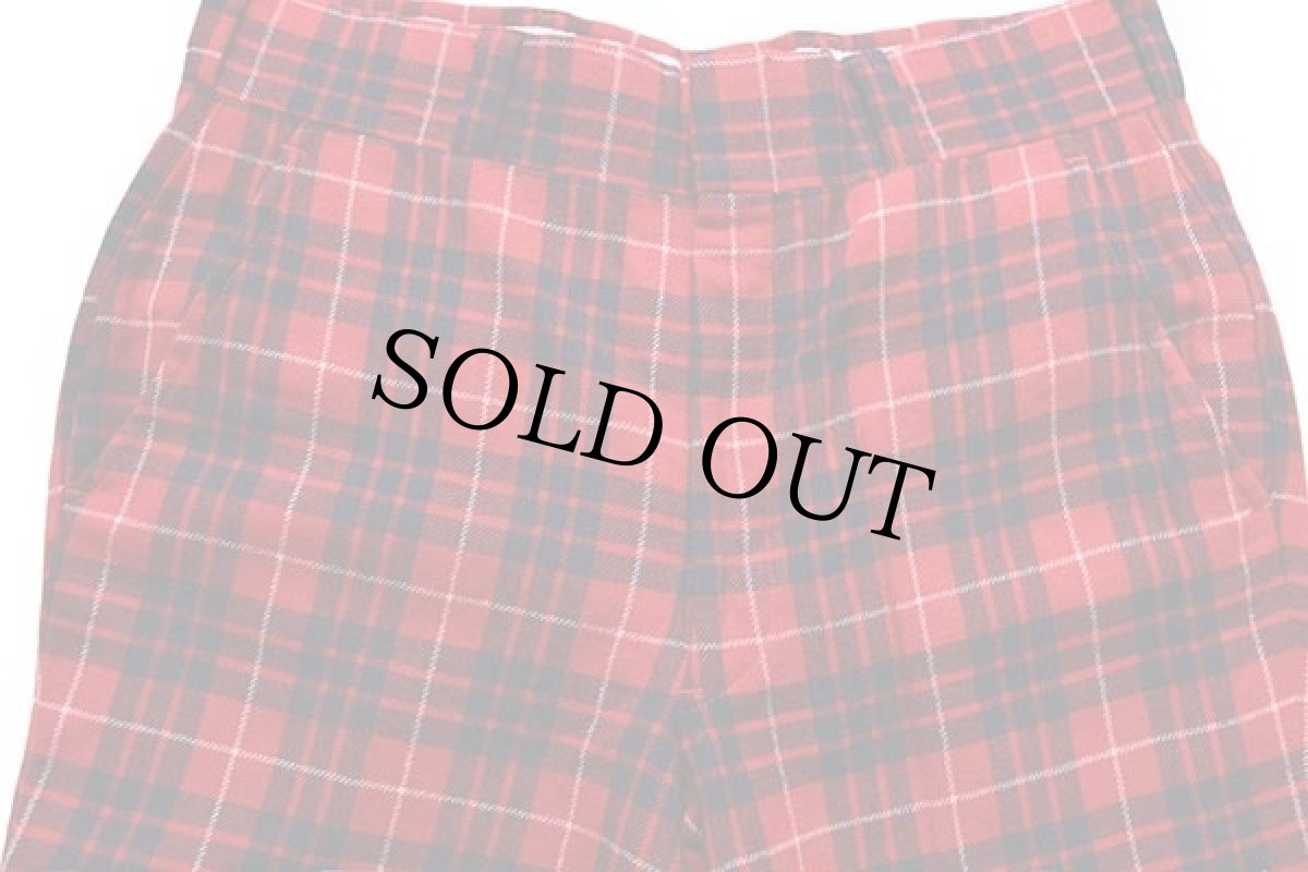 画像4: 70s USA製 PENDLETONペンドルトン タータンチェック ウールパンツ w35 (4)